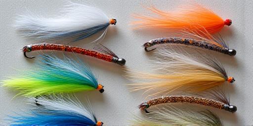 Saltwater fly patterns including Clouser minnows for Long Island Sound bluefish